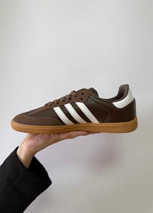 Adidas samba brown 6
