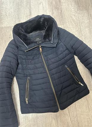 Куртка zara пуховик