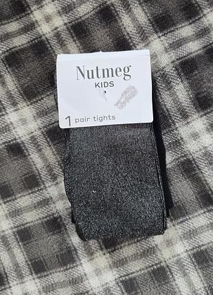 Колготы с металлизированной нитью, nutmeg, 2-3 года.