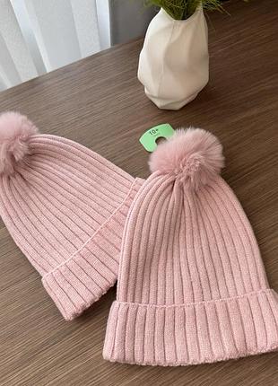 Шапка primark вʼязана на дівчинку