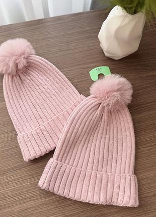 Шапка primark вʼязана на дівчинку 4