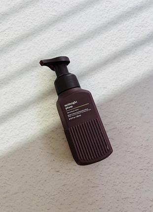Мило пінка midnight plum bath and body works