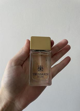 Чоловічий парфум trussardi my land, 30 мл