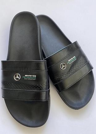 Мужские шлепанцы / слайды puma mercedes-amg petronas f1 (оригинал)