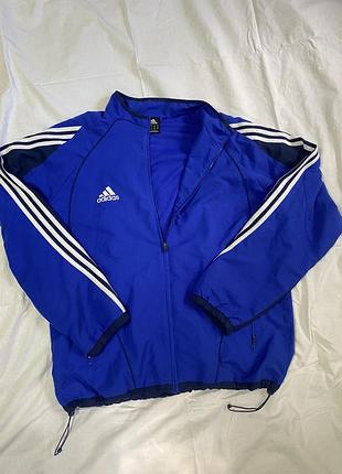 Вінтажна вітровка adidas 2006 (арт. 506494) з утяжками/ стан ідеальний / куртка адідас xxl-3xl