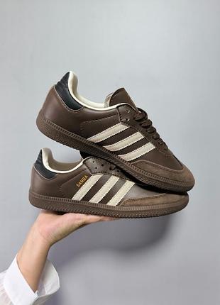 Adidas samba brown 6