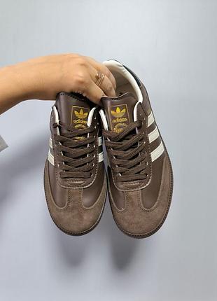 Adidas samba brown 4