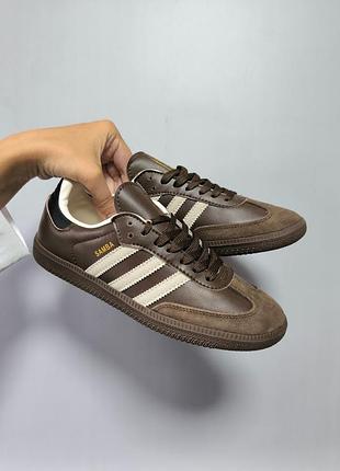 Adidas samba brown 2