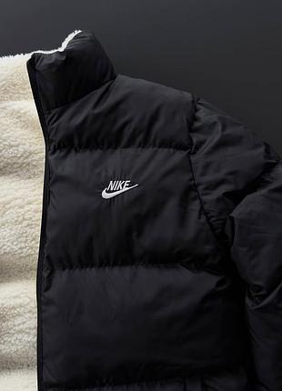 Двостороння зимова куртка nike 3