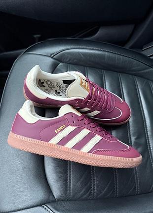 Adidas samba og maroon