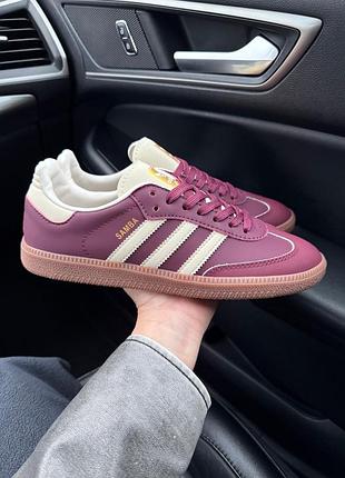 Adidas samba og maroon 2