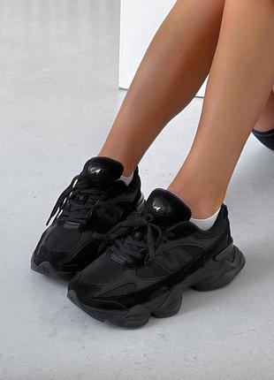 😍 женские кроссовки new balance 9060r "new black "
