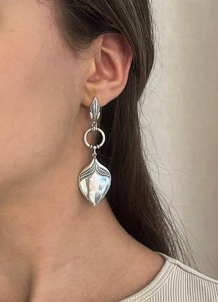 Серьги из серебра хартов 20308