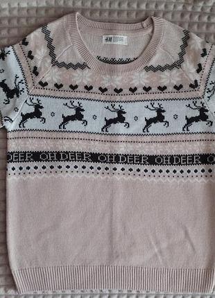 Свитер, реглан для девочки 10-12 лет. h&amp;m