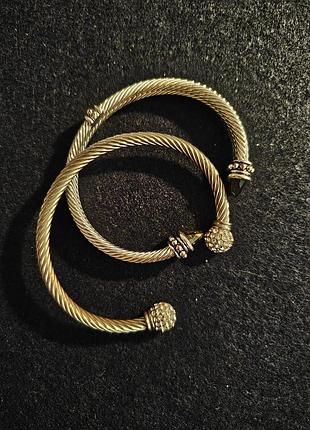 Жгутовые винтажные браслеты под бренд david david drman cable