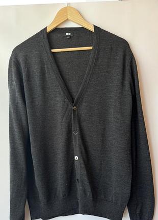 Merino wool cardigan кардиган uniqlo