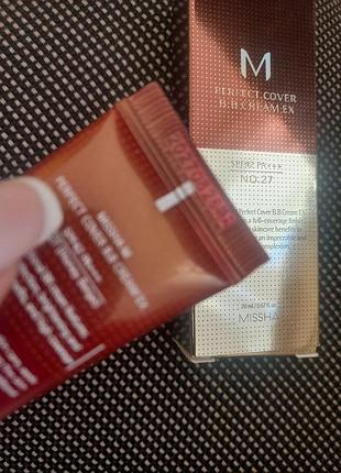 Корейский bb крем missha m perfect 3