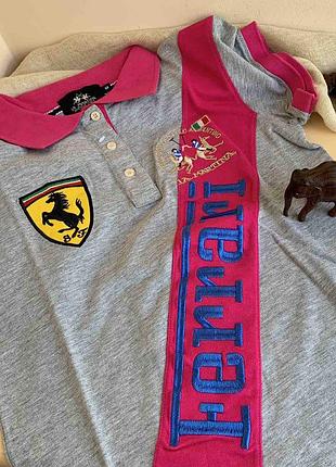Поло ferrari р. м для девочки 3
