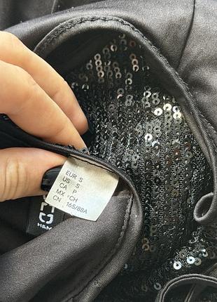 Міні сукня жіноча в блискуча h&m 5