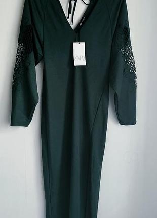 Сукнч зелена zara. 8