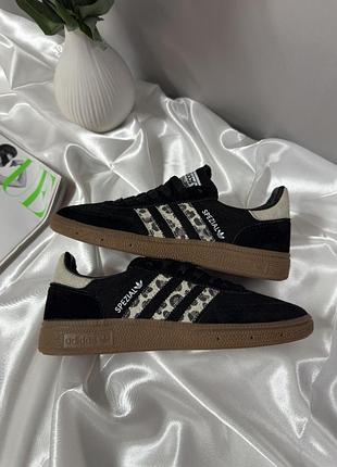 Adidas spezial black leopard
