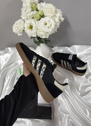 Adidas spezial black leopard 5