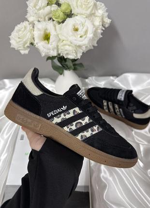Adidas spezial black leopard 4