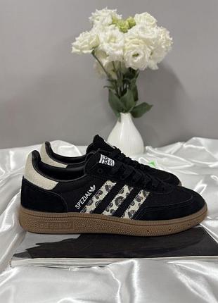 Adidas spezial black leopard 8