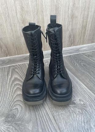 Шкіряні черевики zara 36р.