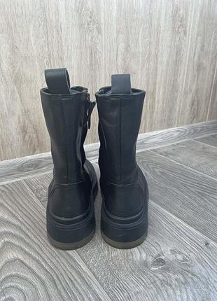 Шкіряні черевики zara 36р. 2