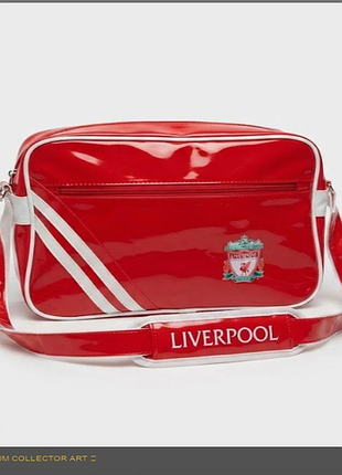 Нова спортивна сумка ліверпуль / liverpool fc лакована ретро