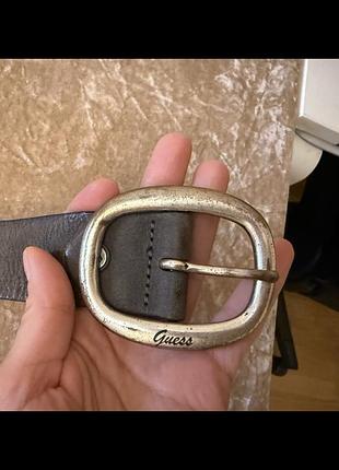 Ремінь guess розмір l шкіряний