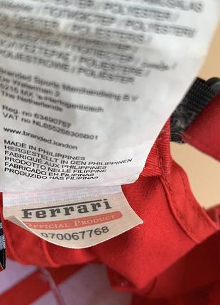 Бейсболка ferrari для мальчика 8