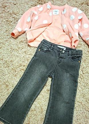 Джинси чарлі, кльош zara 98 см