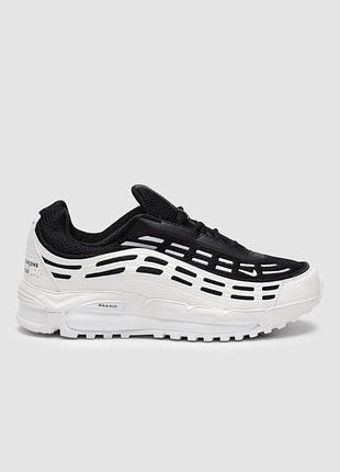 Кроссовки мужские comme des garcons x nike air max tl 2.5 black/white