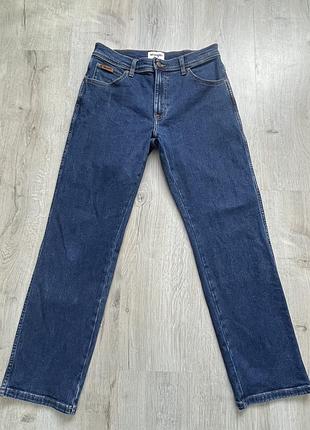 Wrangler texas authentic straight w32 l30 — чоловічі джинси