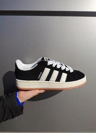 Adidas campus 00s black white premium 2