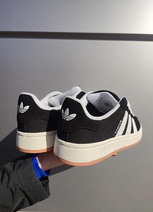 Adidas campus 00s black white premium 5