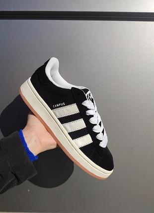 Adidas campus 00s black white premium 4