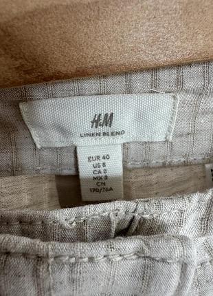 Жіночі широкі брюки h&m 4