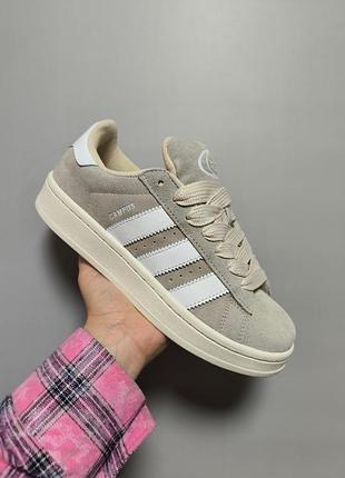 Adidas campus 00s beige\grey premium 7