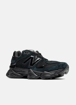 😍 женские кроссовки new balance 9060 « glossy black”
