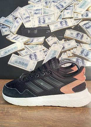 Кросівки, adidas , жіночі, мають чорний колір, розмір 38, розмір устілки 23,5 сантиметрів.