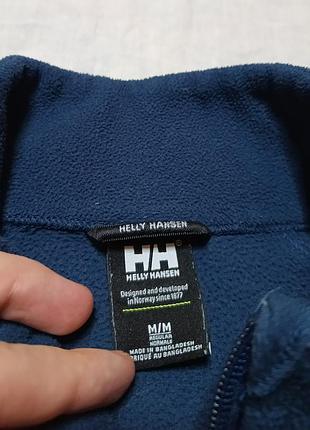 Флисовая кофта helly hansen m синяя polartec 4