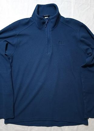 Флисовая кофта helly hansen m синяя polartec
