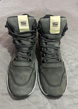 Шкіряні трекінгові черевики safety jogger street waterproof оригінал