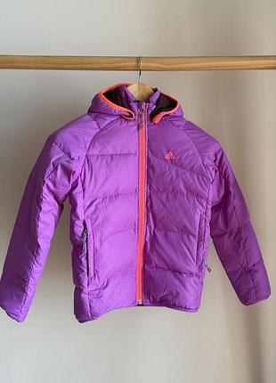 Нова пухова куртка adidas 140 см, 9–10 років, з бірками