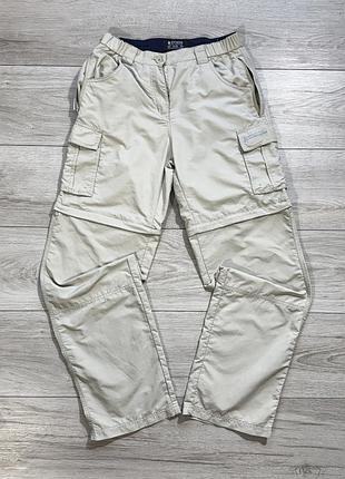Женские трекинговые брюки трансформеры карго mountain warehouse extreme, факт s (uk 8), оригинал