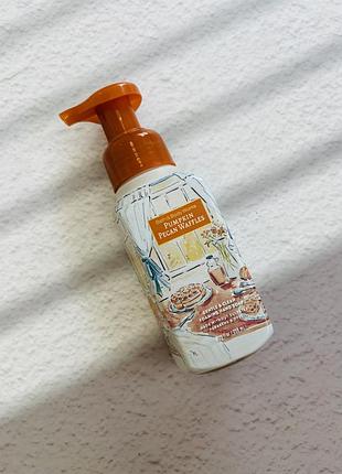 Мило пінка pumpkin pecan waffles bath and body works
