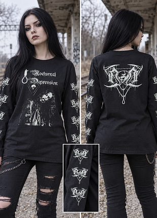 Nocturnal depression лонгслив